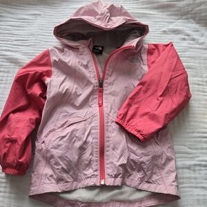 The North Face Kids Two-Tone Pink Raincoat 3T
